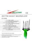 Active Olivator E1200 XL Zeytin Silkeleme Makinesi İtalyan thumbnail 3