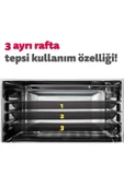 Simfer 4502 Turbo Beyaz Midi Fırın 45 Litre Yoğurt Fonksiyonlu - 5