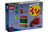 LEGO Super Heroes 76287 Iron Man with Bike and The Hulk - 2
