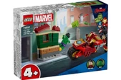 LEGO Super Heroes 76287 Iron Man with Bike and The Hulk - 1