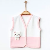 Ekebaby Gril Bear Lüx Kapitone Yelek 44124 - 1