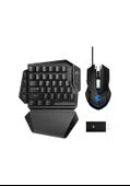 Gamesir VX PS4 - Xbox One - Switch - Switch Lite - PC Uyumlu Siyah Klavye ve Mouse Seti - 1