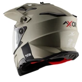 Axor X-Cross Dual Vizör Kask Nickel Kırmızı - 4