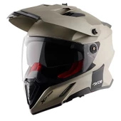 Axor X-Cross Dual Vizör Kask Nickel Kırmızı - 1