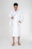 Cotton Box Classic Bornoz Seti Josina Beyaz Erkek L/XL - 4