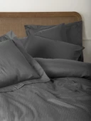 Cotton Box Tensel Craft Çift Kişilik Nevresim Takımı Antrasit thumbnail 2