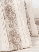 Cotton Box Inborn Çift Kişilik Nevresim Takımı Floro Bej - 3