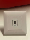 Legrand Raventi Beyaz Tekli Usb Şarj Prizi 1100Ma - 4