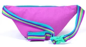 Coral High Pembe Pastel Renkli Baskılı Kız Çocuk Bel Çantası - 2