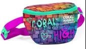 Coral High Pembe Lacivert Grafiti Baskılı Erkek Çocuk Bel Çantası thumbnail 1