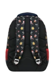 Waddellbag Siyah Kırmızı Go Kart Erkek Çocuk Üçlü İlkokul Çanta Seti - 4