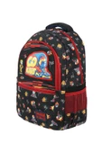 Waddellbag Siyah Kırmızı Go Kart Erkek Çocuk Üçlü İlkokul Çanta Seti - 3