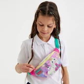 Coral High Su Yeşili Unicorn Bel Çantası ve Bozuk Para Çantası Seti - Kız Çocuk thumbnail 2