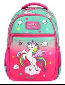 Waddell Unicorn Desenli İlkokul Sırt Çantası Ve Beslenme Çantası - Kız Çocuk thumbnail 3