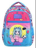 Waddell Anime Kız Desenli İlkokul Sırt Çantası Ve Beslenme Çantası - Kız Çocuk - 3