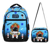 Waddell Astronot Desenli İlkokul Sırt Çantası Ve Beslenme Çantası - Erkek Çocuk - 1
