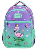 Waddell Flamingo Desenli İlkokul Sırt Çantası Ve Beslenme Çantası - Kız Çocuk thumbnail 3