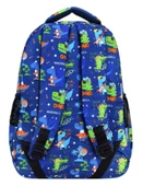 Waddell Dinazor Deri Nakış Desenli Erkek Çocuk İlkokul Sırt Çantası Ve Beslenme Çantası thumbnail 4