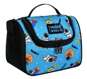Waddell Astronot Desenli Termal Beslenme Çantası - Erkek Çocuk - Siyah/Mavi thumbnail 1