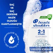 H&S Şampuan Klasik Bakım 2in1 330 Ml - 7