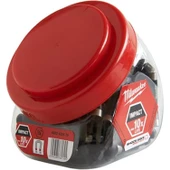 Milwaukee Bits Uç Tutucu Manyetik 1/4 Hex 60MM 100 Lü Kavanoz T4932430478 - 1