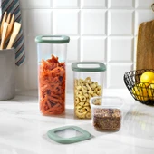 Schafer Hold 3 lü Saklama Kabı-Su Yeşili - 1