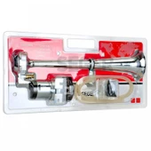 SEGER-83Km Marin Kompresörlü Korna 24V, Krom Borulu - 3