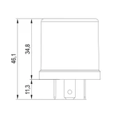 Sanel Flaşör 12 Volt Elektromekanik SSF450 - 4