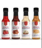 Nish Çilek, Karamel, Beyaz Çikolata, Petibör Aromalı Şurup 4x250 ML - C - 1