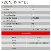 Isıtma Bujisi - Magirus - ET077305 - 2