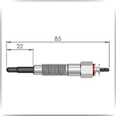 Isıtma Bujisi - Nissan - Infiniti - ET085051 - 1