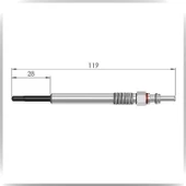 Isıtma Bujisi - Alfa Romeo - Fiat - Opel - ET119004 - 1