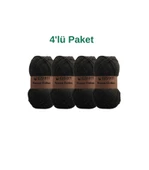 Rocco 100g Cotton 4'lü set, punch için ideal örgü ipi, pamuklu amigurumi ipi, el işi malzemesi - 10