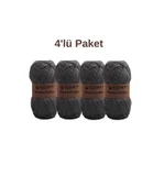 Rocco 100g Cotton 4'lü set, punch için ideal örgü ipi, pamuklu amigurumi ipi, el işi malzemesi - 11