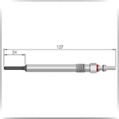 Isıtma Bujisi - Audi - Volkswagen - Skoda - Seat - ET127016 - 1