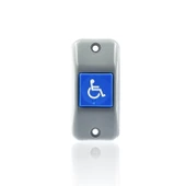 Sanel Buton Gri Zemin Kırmızı Düğme Düz Tip Yüzey Montaj Stop İşareti SSB870 - 2