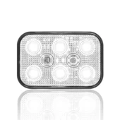 Sanel 24V Universal Kare 6 Led Dış Makan Uyumlu Beyaz SBD24W6 - 2