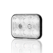 Sanel 24V Universal Kare 6 Led Dış Makan Uyumlu Beyaz SBD24W6 - 4