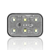 Sanel 24V Universal Kare 6 Led Dış Makan Uyumlu Beyaz SBD24W6 - 1