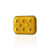 Sanel Çakarlı 12-24V Universal Kare 6'Led Dış Mekan Uyumlu Sarı SBDF6Y - 3