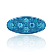 Sanel 24V Universal Elips 6 Led Dış Mekan Uyumlu Mavi SBE24B6 - 1