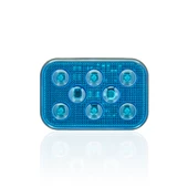 Sanel Çakarlı 12 - 24V Universal Kare 6 Led Dış Mekan Uyumlu Mavi SBDF6B - 3