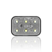 Sanel Çakarlı 12-24V Universal Kare 6 Led Dış Mekan Uyumlu Beyaz SBDF6W - 1
