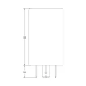 Sanel Röle Cam Rezistans 12 Volt SRT945 - 4