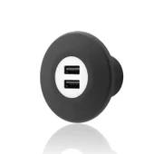 Sanel Usb Şarj Ünitesi Üniversal 12V24V 2Amp Mavi Ledli Suc2B SUC2B - 4