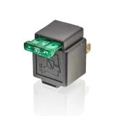 Sanel Mini Röle 12 Volt 30 Amper 4 Uçlu Sigortalı Braketli SR1244 - 2