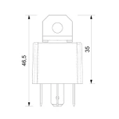 t 20/25 Amper 4 Uçlu Sigortalı Braketli SR2444 - 4