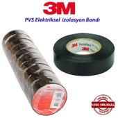 3M Temflex 1300E Pvc Elektrik Izole Bant 0,13X18Mm X9,15 10'Lu - 1300SET - 1