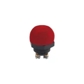 Aksa Plastik Buton M22X1 Klemensli.Kırmızı Şapkalı - 07-016/K - 1