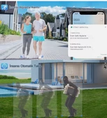 QASUL IP Kamera 4MP Sabit 4MP Hareketli Sensör Siren Dış Ortam Speed Dome Akıllı Kamera  8X Zoom - 9